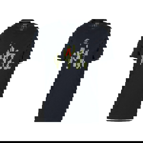 Mountain Warehouse Mens Stay Sharp Graphic T-Shirt - Navy