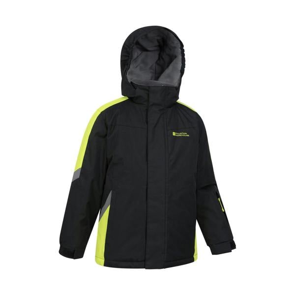 Mountain Warehouse Childrens/Kids Raptor Snow Ski Jacket - Jet Black - 