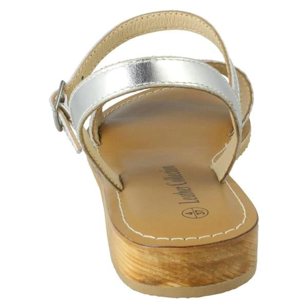 Leather Collection Ladies Leather Collection Summer Weather Sandals F00453
