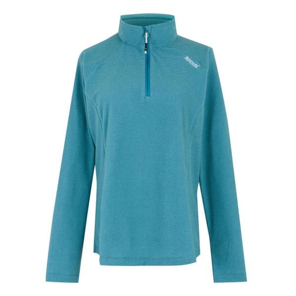 Regatta Great Outdoors Womens Montes Half Zip Fleece Top - Storm Blue