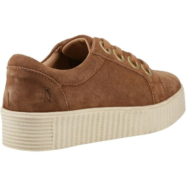 Hush Puppies Tamsin Suede Suede Women's Tan Trainers