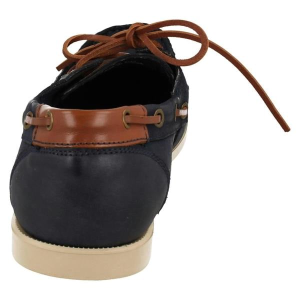 Thomas Blunt Mens Thomas Blunt Lace Up Leather Deck Shoes A2222