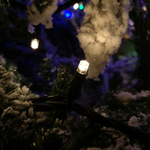 Samuel Alexander 100 LED 8m Premier Christmas Connectable Outdoor Static Lights in Warm White