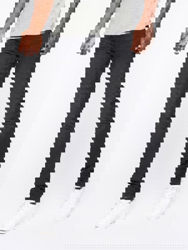 Crosshatch Svelte Slim Fit Stretch Jeans Black Wash