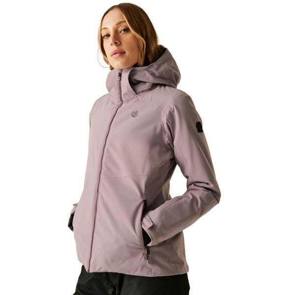 Dare 2B Womens/Ladies Flurry II Waterproof Ski Jacket - Pale Pink - 