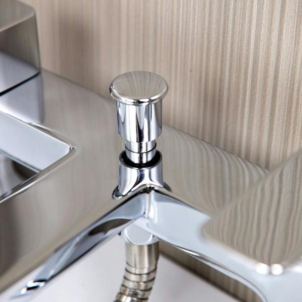 Flode Glan | Bath Shower Mixer | Including Handset and Holder | Chrome