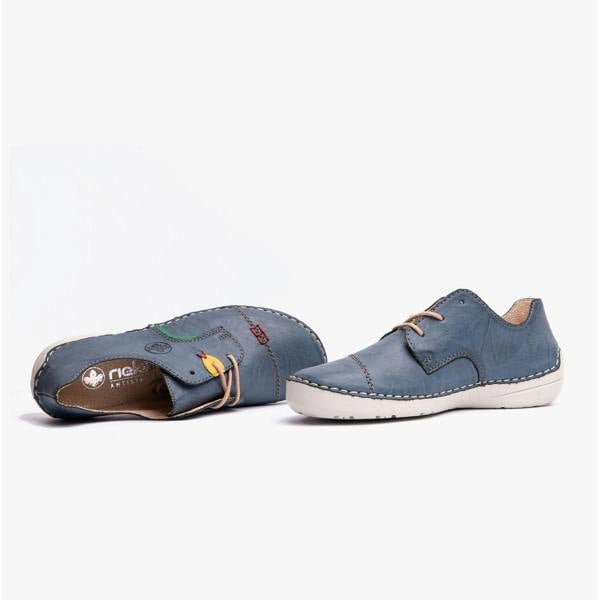 Rieker Rieker 52528-14 Womens Shoes Blue