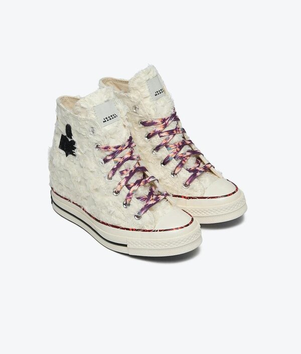Converse Chuck 70 Internal Wedge Hi Isabel Marant Vanilla White