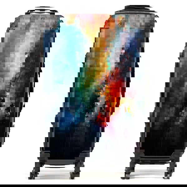 Warren Reed Colourful Chaos: Urban Dreamscape Suitcase