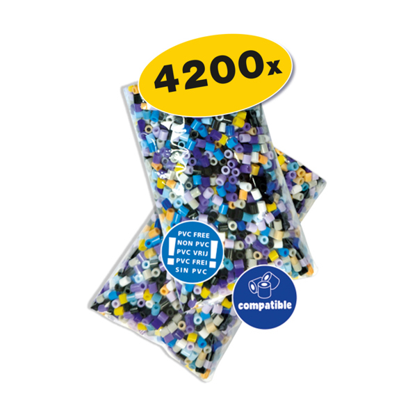 SES Creative DC Batman - Batman Iron on Beads Colour Mix