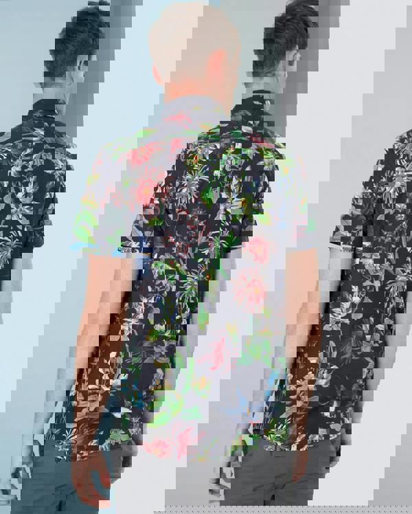 Steel & Jelly Limited Edition Tropical Floral Print Short Sleeve Shirt