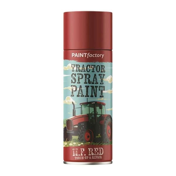 Paint Factory 1X - Tractor Spray Paint Massey Ferguson Red 400ml