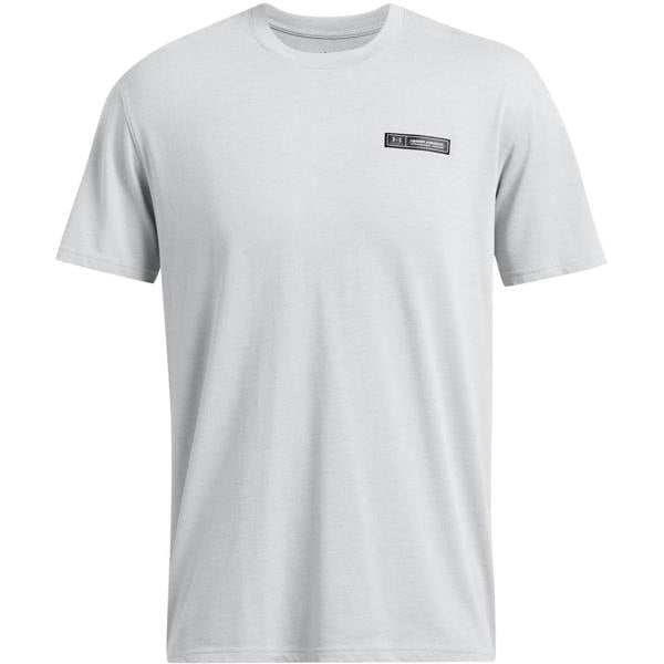 Under Armour Mens Performance Heavyweight Gym T-Shirt - Frost Gray - 