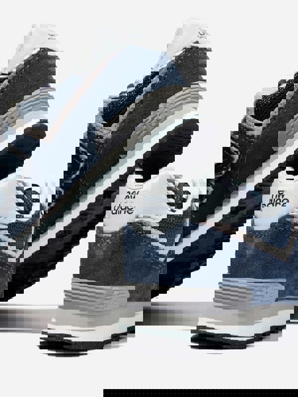 New Balance Kids 574 Lace Up Logo Trainers in Navy