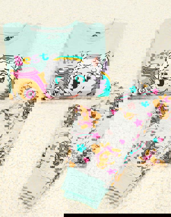 Paw Patrol Girls Blue Skye & Everest Long Sleeve Long Leg Pyjama Set