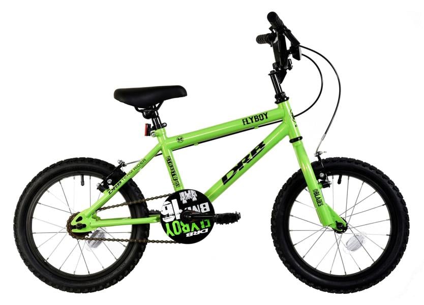 Dallingridge Flyboy 16" Kids BMX Bike - Gloss Green
