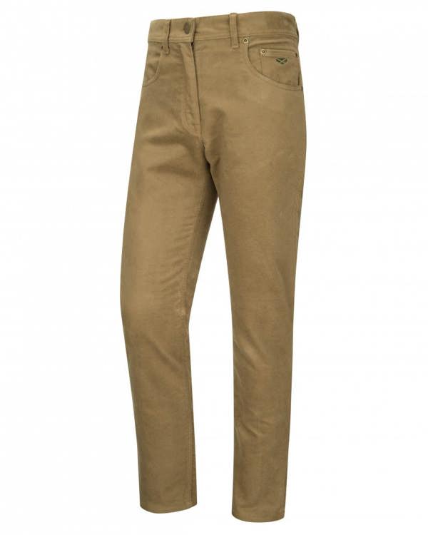 Dried Moss Hoggs of Fife Moleskin Jeans for men