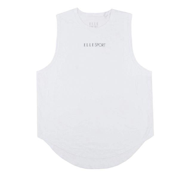 Elle Womens/Ladies Signature Vest Top - White - 