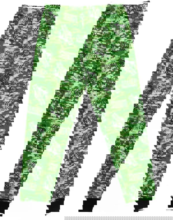 Jurassic World Boys Black Camo Logo Print Long Sleeve Long Leg Pyjama Set