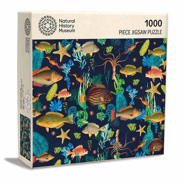 Natural History Museum, Marine Life Jigsaw, Jigsaws & Puzzles, History & Literature, Gift