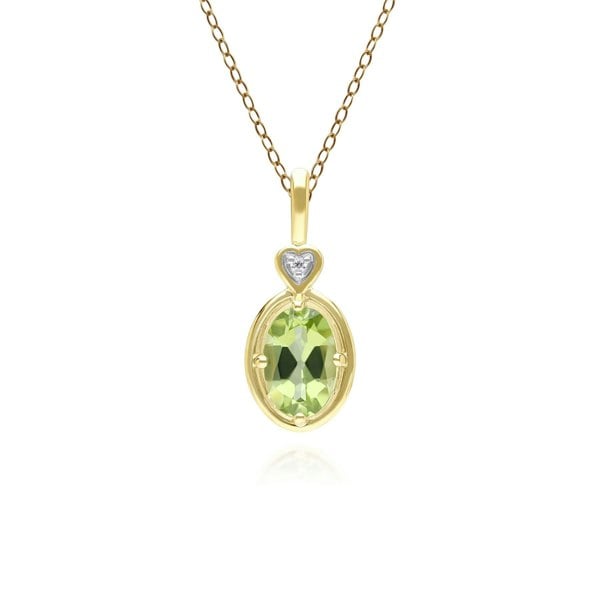 classic-oval-peridot-diamond-heart-pendant-necklace-in-9ct-yellow-gold-135p2142039