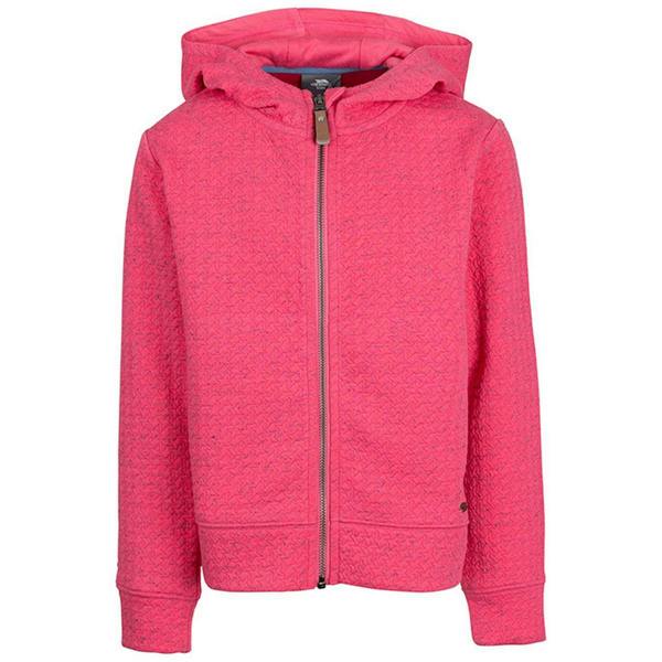 Trespass Childrens/Kids Winnie Marl Hoodie - Pale Pink - 