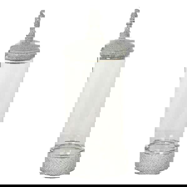 Hill Interiors Sona Hurricane Lantern - White