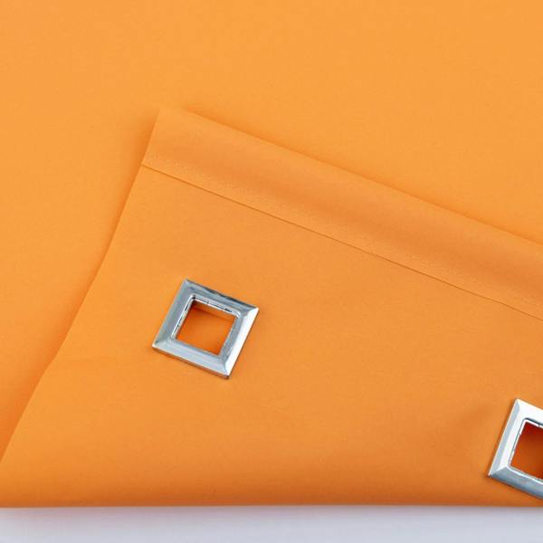 A.Unique Home Trimmable Square Eyelet Roller Blind - 3FT - ORANGE - 90cm(W)x170cm(L)