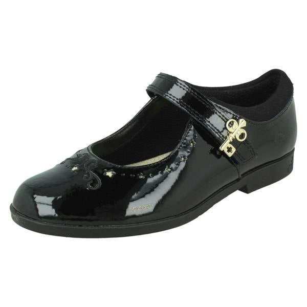 Clarks Girls Clarks Key Detail School Shoes Lock Magic