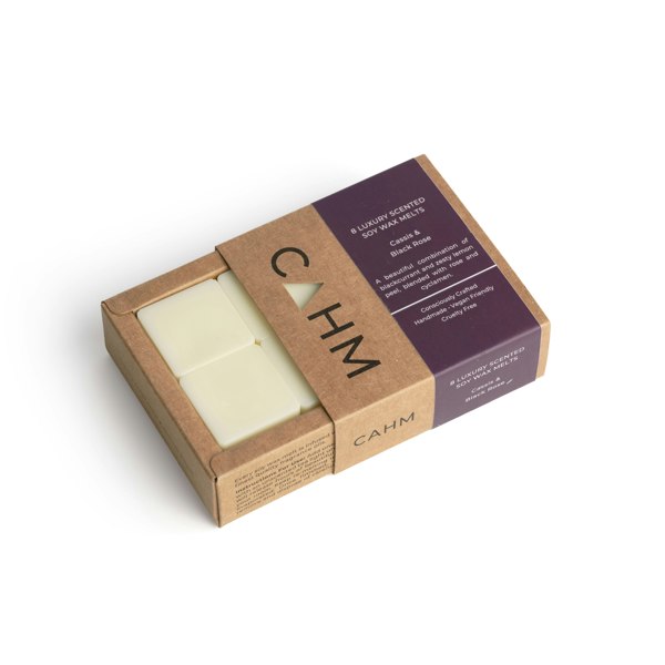 CAHM Cassis & Black Rose Wax Melt Box