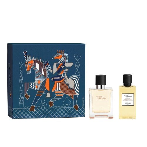Hermes Terre D'Hermes Eau de Toilette Spray + Shower Gel