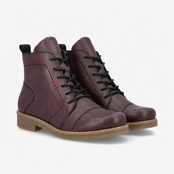Rieker 73500 Ankle Boots   in  Red