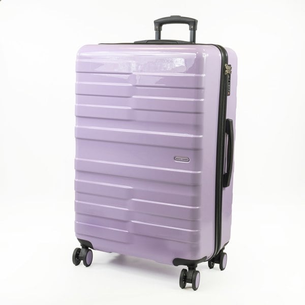 Pierre Cardin Provence Lightweight Luggage 8 Wheels TSA Locks Hardshell Suitcase