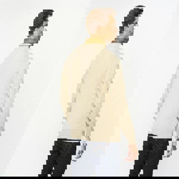 Gabicci G55M05 Fancy Vee Neck Sweater Gabicci Classic LINEN