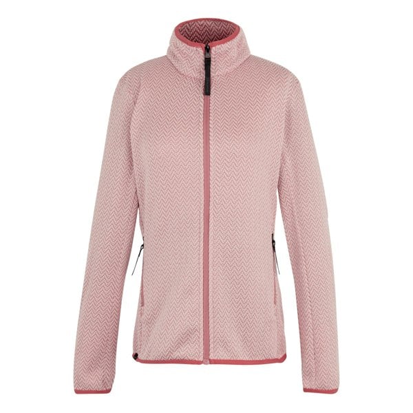Regatta Womens Elzie Full Zip Fleece Jacket - Lotus Pink/Bridal Rose