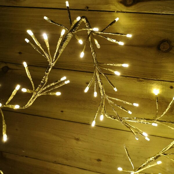 Samuel Alexander 60cm Gold Christmas Star 150 Warm White LED Indoor/Outdoor Christmas Decorations