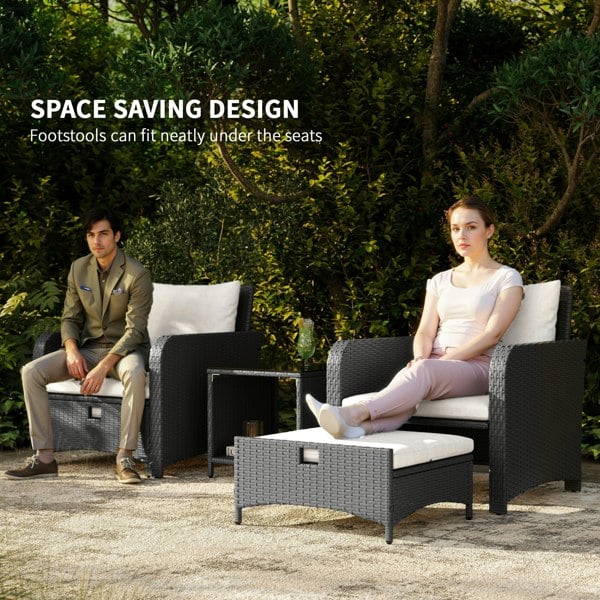 Rattan Chair Set