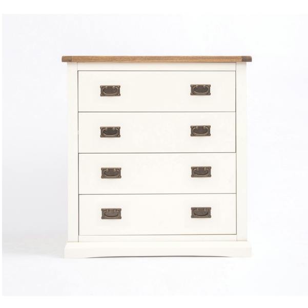 Cosenza 4 Drawer Chest of Drawers Bras Drop Handle