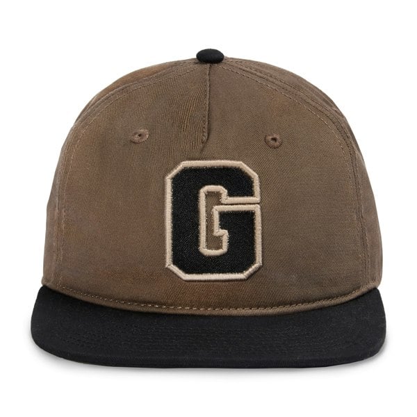 GVNMNT Clothing Co G Way Cap - Chocolate / Black