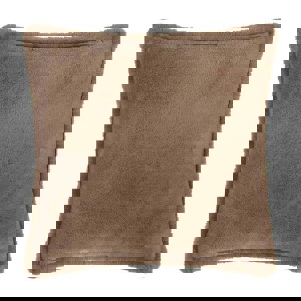 Furn Kallu Faux Fur Cushion Cover - Mocha