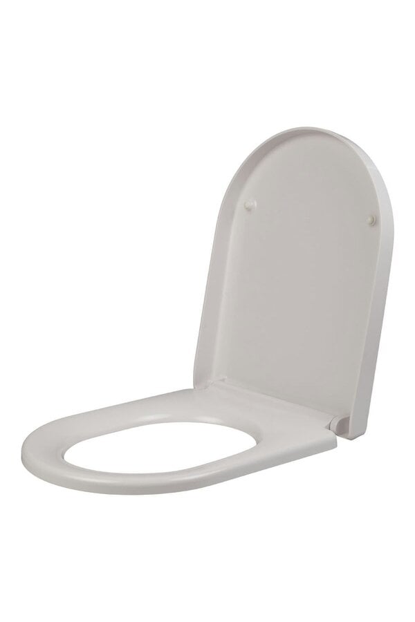 Living and Home Soft Close D-Shape Toilet Seat