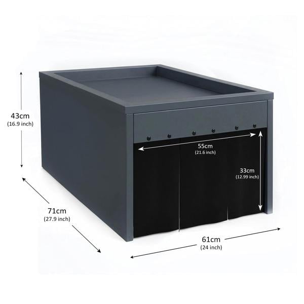 Nicoman Robot Lawn Mower Garage Shelter with Plant Roof