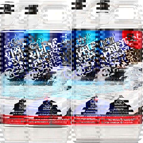 Cleenly Whirlpool Internal Pipe Cleaner Removes Dirt Grime Oil & Odours from Hot Tub Spa and Pool Pipework (10 Litre)