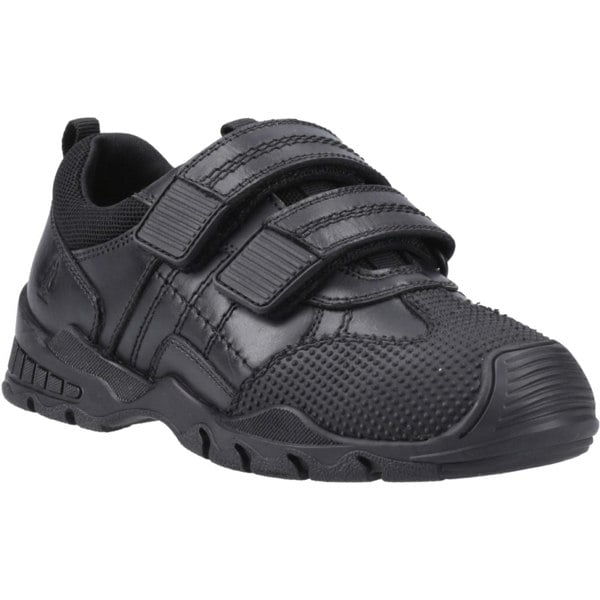 Hush Puppies Tristen Leather Boys's Black Loafers