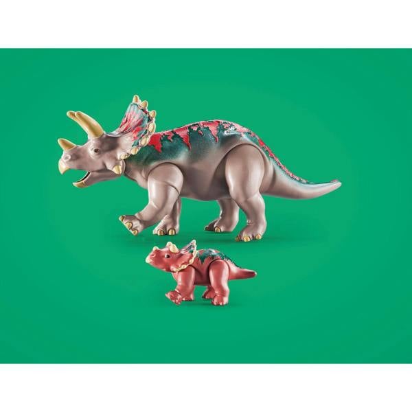 Playmobil Dinos Triceratops Family - 71821 Playset