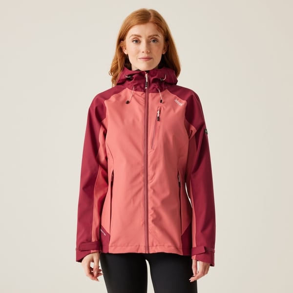 Regatta Women's Birchdale Shell Waterproof Jacket - Mineral Red / Rumba Red