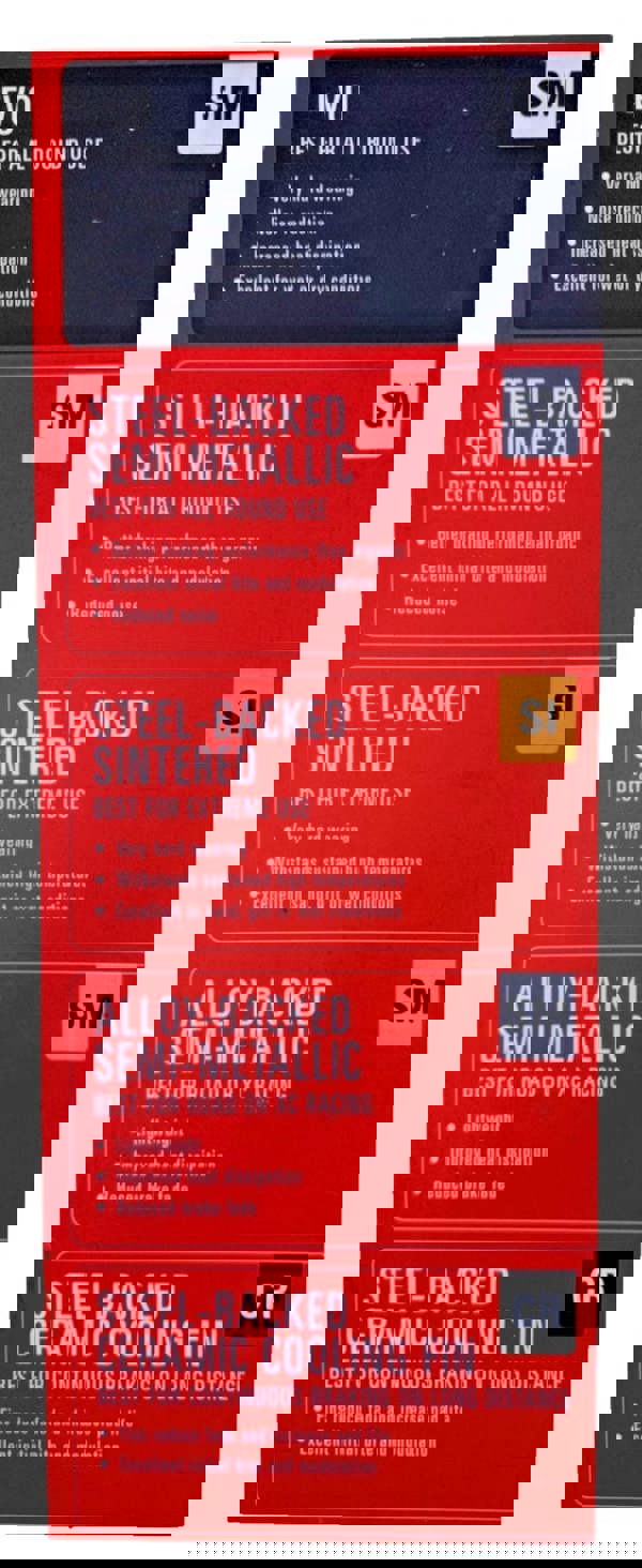 Fullstop Shimano New Saint Sintered Disc Pads by Fullstop