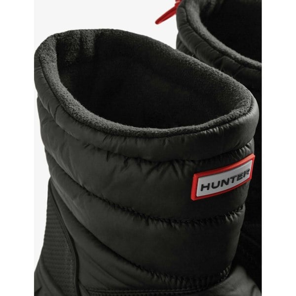 Hunter Intrepid Short Snow Mens Boots - Black