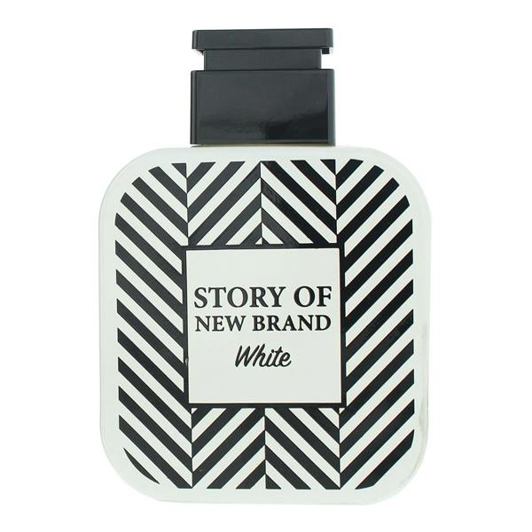 New Brand Story Of New Brand White For Men Eau de Toilette 100ml Spray for Him