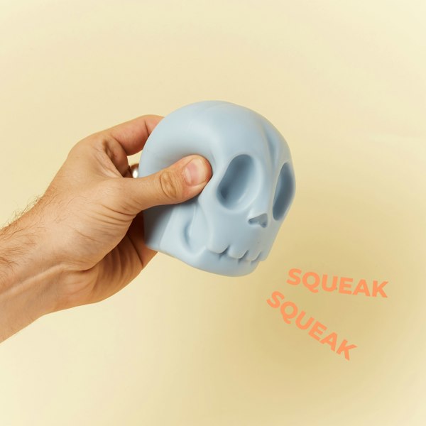 Barc London Skully Squeaky Dog Toy